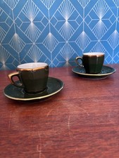 Service à café Apilco Paris, Deshoulière, duo expresso , porcelaine de France.