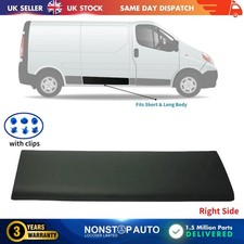 Panneau De Moulure Longue Côté Droit Pour Renault Trafic II Nissan Primastar