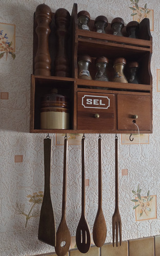 Superbe étagère en bois - en,
