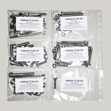 YAMAHA TZ 250 350 1973-1974 Kit vis CRUCIFORME moteur complet TZ250 TZ350