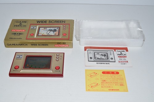 Nintendo game watch octopus - nintendo,