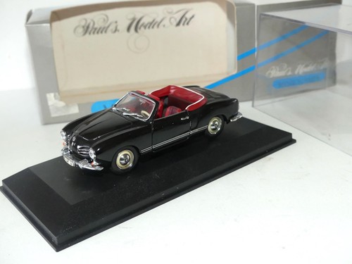 Karmann ghia cabriolet noir - vw,