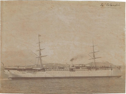 Bateau colombo 19ème - bateau, le