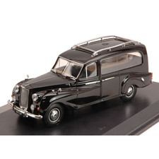 AUSTIN PRINCESS DM4 HEARSE BLACK 1:43 Oxford Pompe Funebri Nouveau modèle