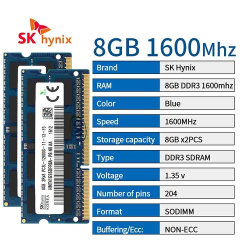 Skhynix 16go 8go 4go 2go - 8go,