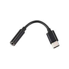 Câble adaptateur convertisseur USB type C mâle vers jack 3,5 mm femelle AUX a...