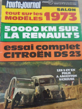 SPECIAL SALON  1973 Citroen DS 23 - 2 CV - L'Auto - Journal -