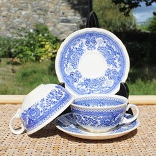 Set de 2 tasses à thé + soucoupes faïence de Villeroy & Boch modèle Burgenland