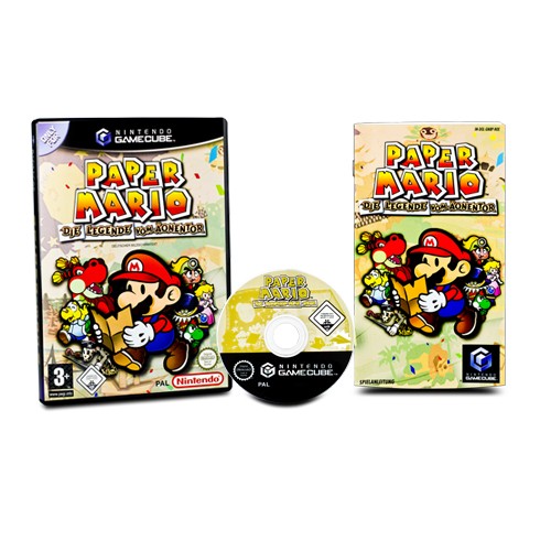 Nintendo jeu gamecube - gamecube, papier