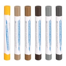 6pcs bâtons bois 6 couleurs