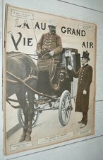 VIE GRAND AIR 1904 RACER BERLIET TURF FIACRE AUTOMOBILE CYCLISME LUTTE PICARD