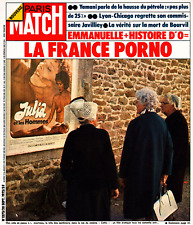 Paris Match n° 1373 du 20 septembre 1975 - La France Porno / Hergé et Tintin