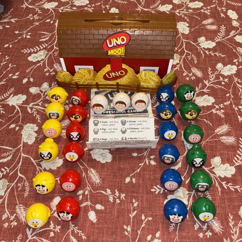 Uno moo preschool game with - moo,
