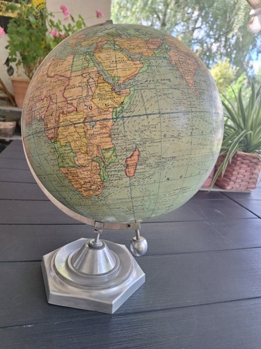 Globe terrestre ancien girard - globe,