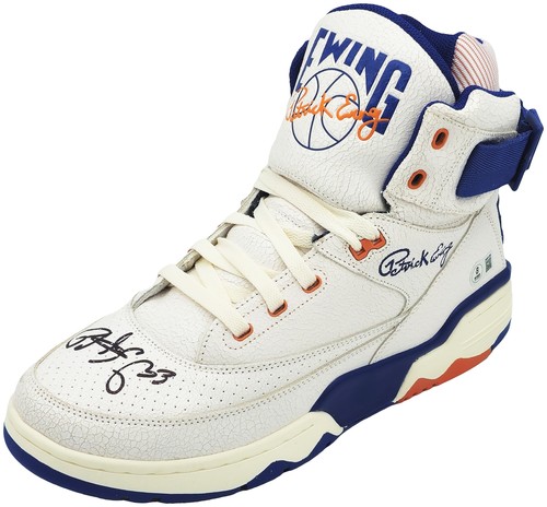 Patrick ewing auto - auto, white