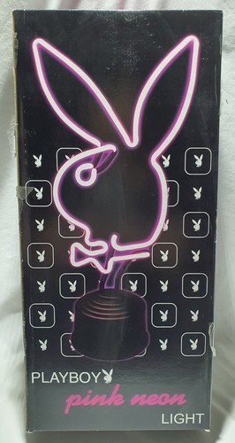 Playboy bunny pink neon - bunny, light