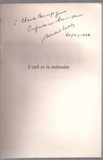 Michel Salomon, L'exil et la mémoire ENVOI