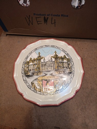 émaux longwy plat - longwy,
