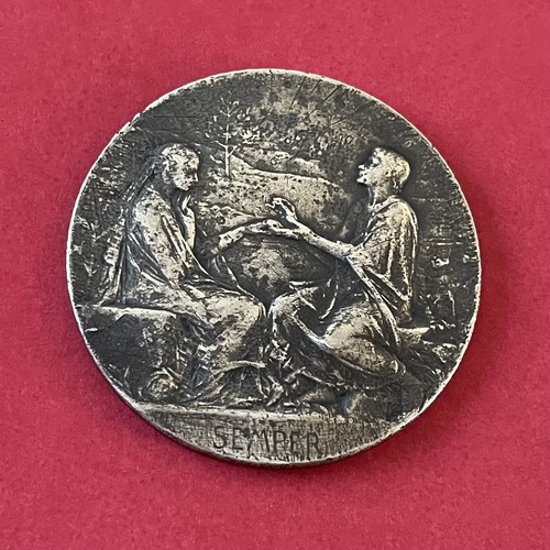 Médaille mariage argent - de,