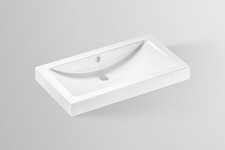 Bassin à poser Alape AB.R800, rectangulaire L : 800 mm H : 120 mm P : 455 mm,...