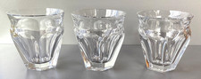 Lot de 3 verres en cristal