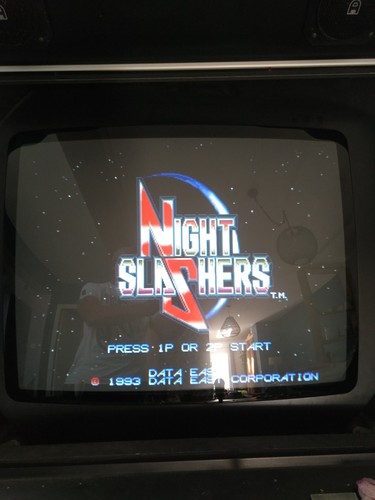 Pcb jamma night slashers - jamma, data