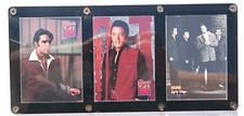 Vintage 1990's The River Group Elvis Presley 3 Trading Card Framed In Case (6)
