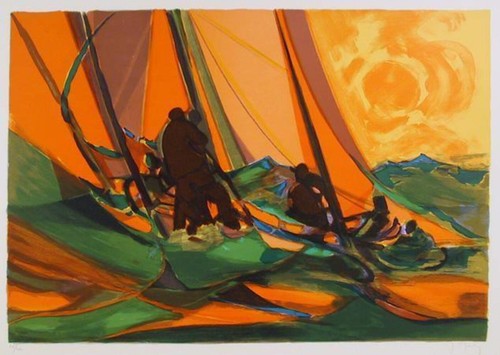 Marcel mouly boatman avec - marcel, mouly,