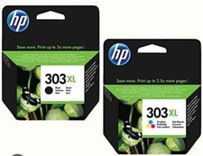 HP 303XL Cartouche d'Encre Grande Capacité - Noire +couleur Date 2026+