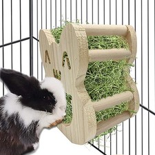 Cage d'alimentation en bois