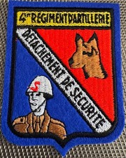ECUSSON PATCH MILITAIRE 4 e