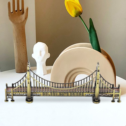 Golden alloy bridge - golden, model