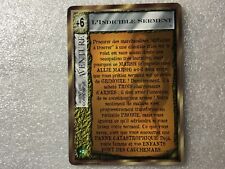 CCG Card MYTHOS Carte L'INDICIBLE SERMENT Expéditions l'Université de Miskatonic