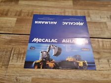 prospectus catalogue brochure mecalac