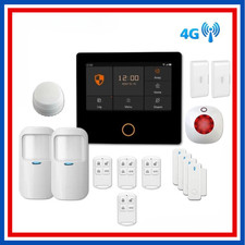 Kit d'alarme  maison sans fil 4G - Connectée - Guide en français