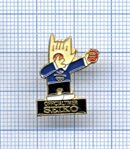 Pin barcelone 92 - jo,