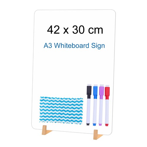 Tableau blanc x 30cm - blanc,