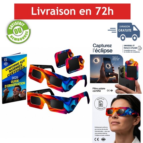 Lunettes sécurité eclipse - lunettes,