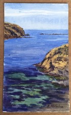 Aquarelle Ancienne Joseph