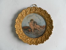 cadre tondo médaillon en