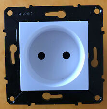 Arnould  Evolution,Prise Electrique Courant SANS Terre, BLANC,,, 51040