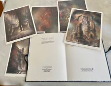 PIERRE CLAYETTE Songes de Pierres lot de 5 illustrations d'après Roger Caillois