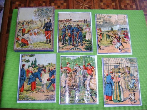 Boite anciens puzzles - 5,