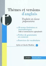 Thèmes et version d'anglais -