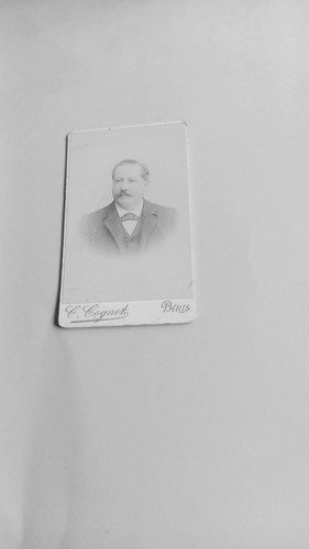 Photo cartonnée cdv - photo, homme