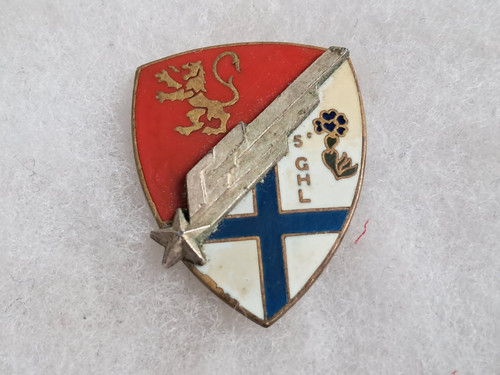 Insigne militaire 5 ghl - insigne,