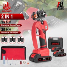 18V Sécateur électrique Machine à greffer à Batterie cisaille à greffer Sans fil