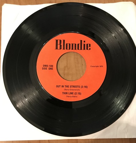 Blondie out the streets - in,