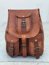 13" Sac À Dos En Cuir