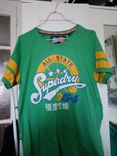 T-shirt homme Super Dry Vert taille XL